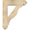 Ekena Millwork Funston Arts and Crafts Rough Sawn Bracket w/ Offset Brace, Douglas Fir, 6"W x 20"D x 24"H BKT0604X20X24FST03RDF - alternate 3